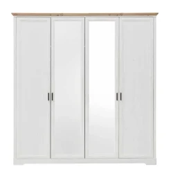 Wohnen Weißes Landhaus Schlafzimmer Set - Maggio (fünfteilig)