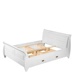 Weißes Landhausbett mit Schubladen - Presto^Wohnen Best