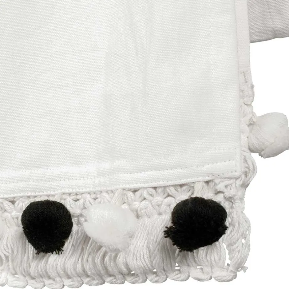 Wohnen Weißes Metallbett mit Baldachin - Jenva