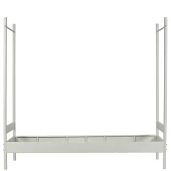 Wohnen Weißes Metallbett mit Baldachin - Jenva