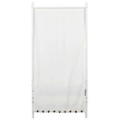 Wohnen Weißes Metallbett mit Baldachin - Jenva