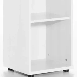 Wohnen Weißes Regal für Ordner 39x147x35 cm - Radiassu