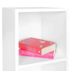 Wohnen Weißes Regal mit zwei Fächern - 30x60x30 cm - Hank