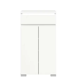 Weißes Schuh-Vertiko in modernem Design - Dany^Wohnen