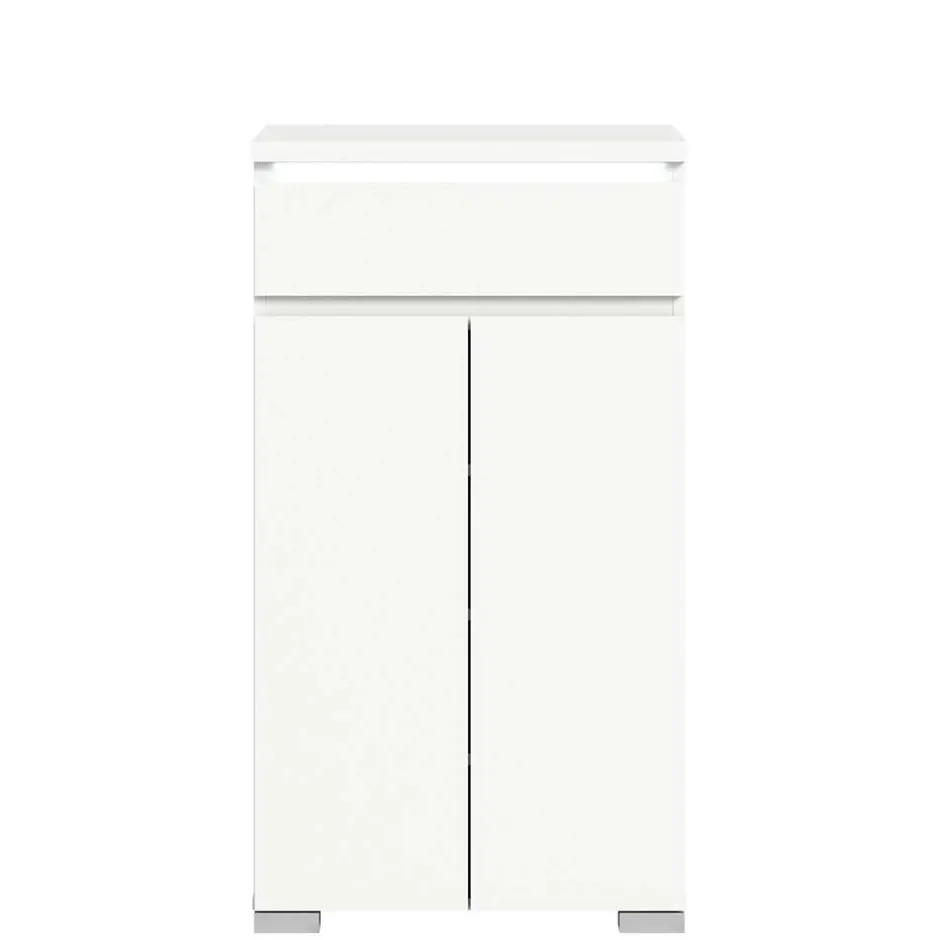 Weißes Schuh-Vertiko in modernem Design - Dany^Wohnen