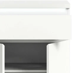 Weißes Schuh-Vertiko in modernem Design - Dany^Wohnen