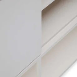 Weißes Sideboard in halboffenem Design - Dresconio^Wohnen New