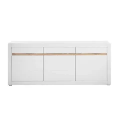 Weißes Sideboard mit 217 cm Breite - Ilana^Wohnen Hot