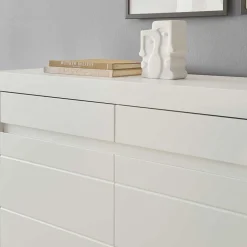 Weißes Sideboard mit 217 cm Breite - Ilana^Wohnen Hot