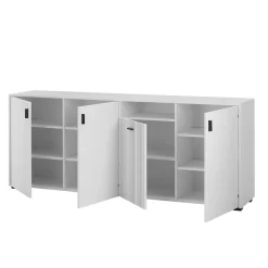 Wohnen Weißes Sideboard mit zwei Metern Breite - Dualkos