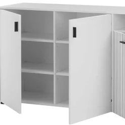 Wohnen Weißes Sideboard mit zwei Metern Breite - Dualkos