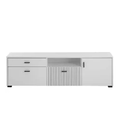 Wohnen Weißes TV Board 150 cm breit - Dualkos