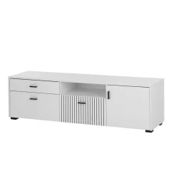 Wohnen Weißes TV Board 150 cm breit - Dualkos