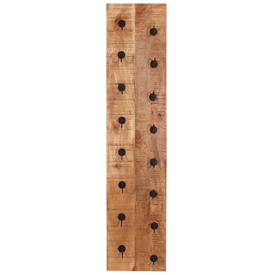 Wohnen Weinflaschenhalter aus Mangobaum Massivholz - Indri