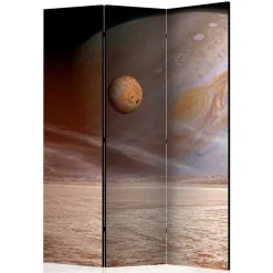 Wohnen Weltall Paravent mit farbigem Motivdruck - Tiara