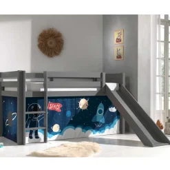 Weltraum Spielbett mit Rutsche - Kullara^Wohnen Clearance