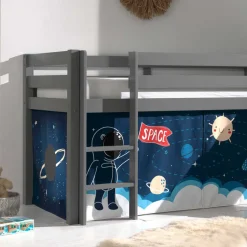 Weltraum Spielbett mit Rutsche - Kullara^Wohnen Clearance