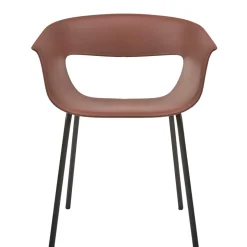 Wohnen Wetterfeste Armlehnenstühle in Altrosa - Zandravo (2er Set)