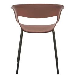 Wohnen Wetterfeste Armlehnenstühle in Altrosa - Zandravo (2er Set)