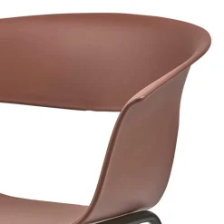 Wohnen Wetterfeste Armlehnenstühle in Altrosa - Zandravo (2er Set)