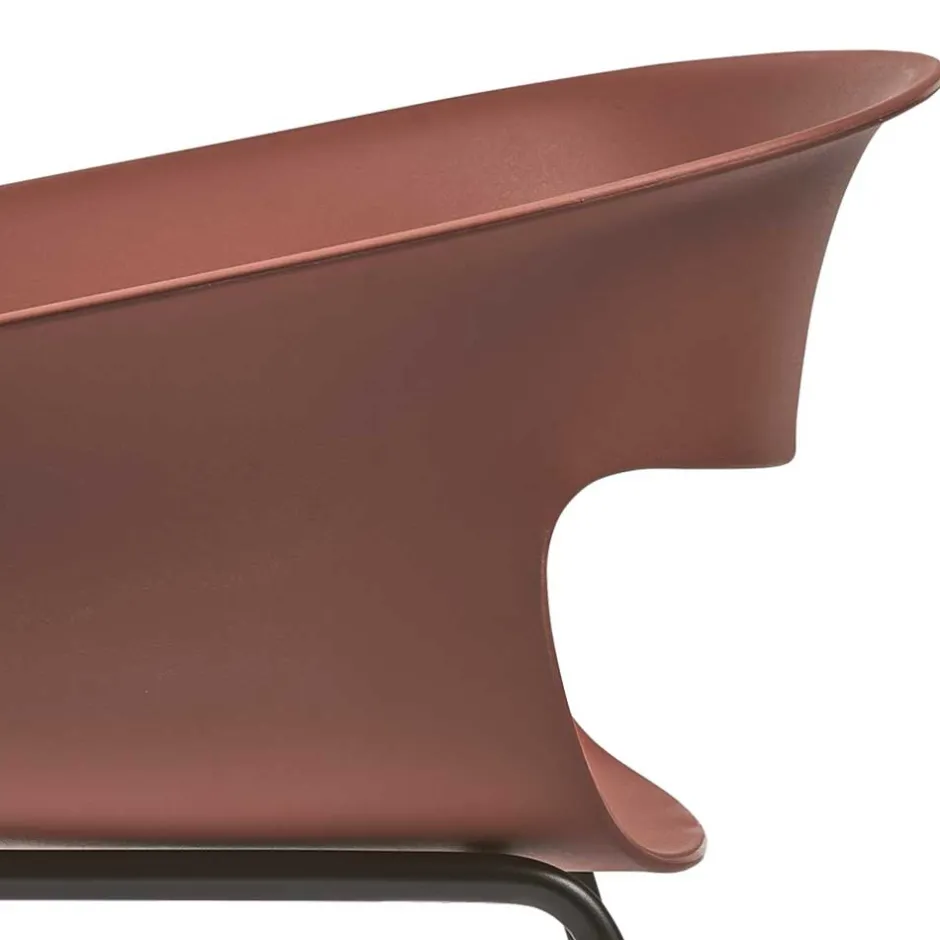 Wohnen Wetterfeste Armlehnenstühle in Altrosa - Zandravo (2er Set)