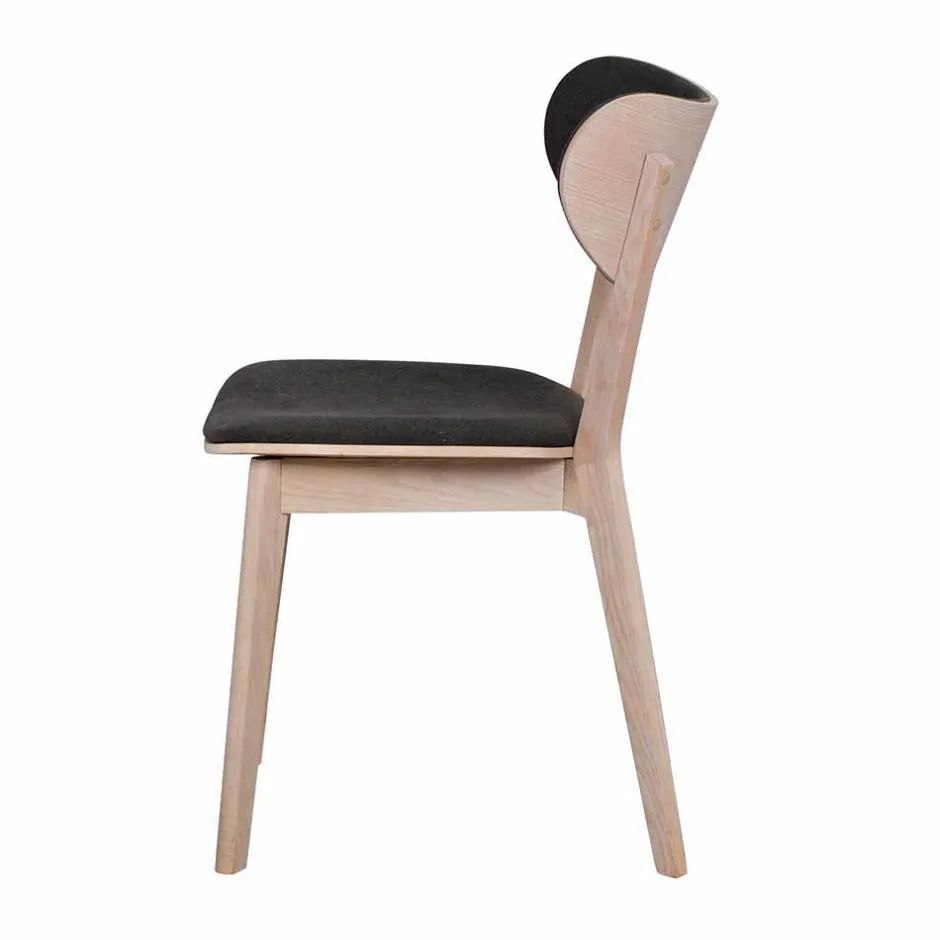 Wohnen White Wash Eiche Essgruppe Retro - Pessoa (siebenteilig)