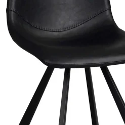 Wohnen White Wash Eiche Tisch mit 4 Stühlen - Pulva (fünfteilig)