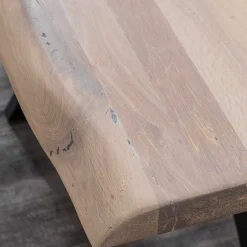 White Wash Esszimmertisch mit Baumkante - Wieza^Wohnen Outlet