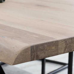 White Wash Esszimmertisch mit Baumkante - Wieza^Wohnen Outlet