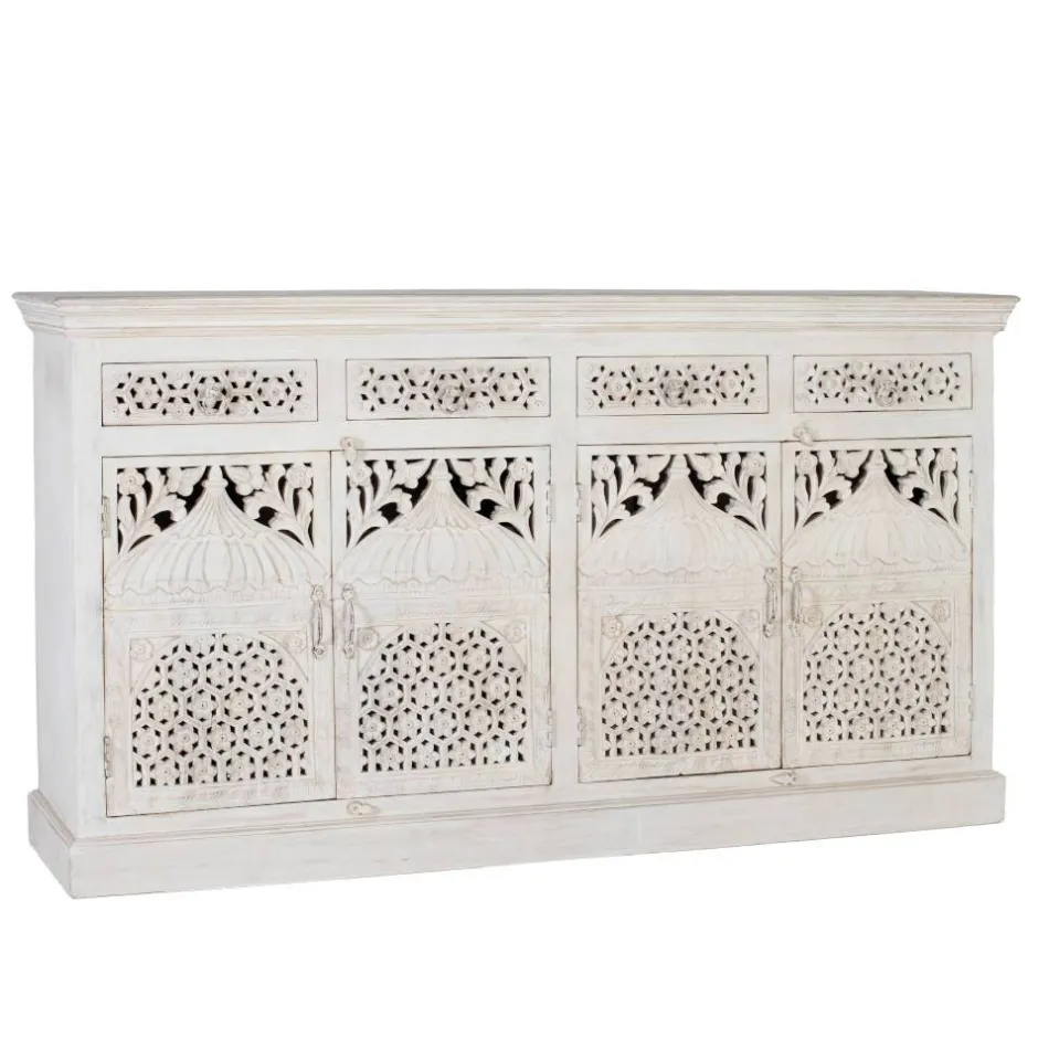 White Wash Sideboard im orientalischen Stil - Capo^Wohnen Hot