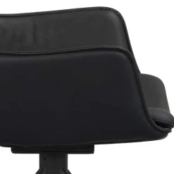 Wohnen White Wash Tisch & Lederstühle - Senatau (siebenteilig)