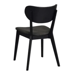 White Wash Tisch & Stühle Schwarz - Pessoa (siebenteilig)^Wohnen Online