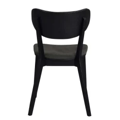 White Wash Tisch & Stühle Schwarz - Pessoa (siebenteilig)^Wohnen Online