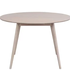 Wohnen White Wash Tischgruppe in Rund - Navassa III (fünfteilig)