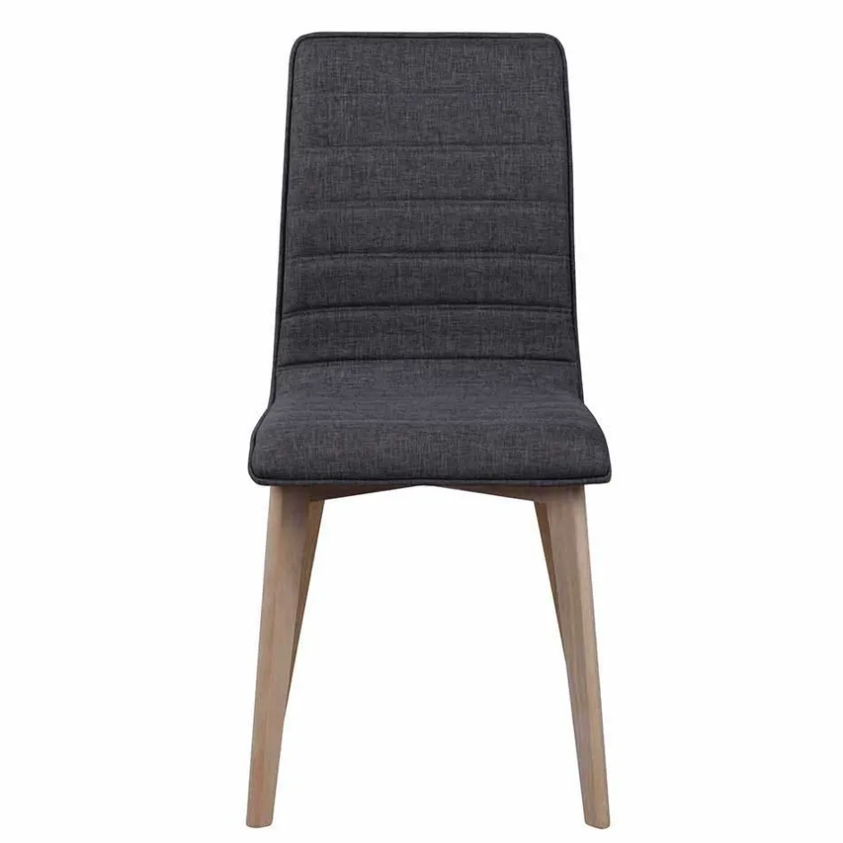 Wohnen White Wash Tischgruppe in Rund - Navassa III (fünfteilig)