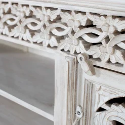 White Wash TV Lowboard - dekoratives Design - Snake^Wohnen Sale