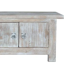 White Wash TV Lowboard - Shabby Chic - Catlony^Wohnen
