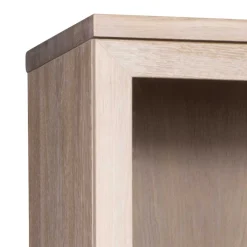 Wohnen White Wash Vitrinenschrank modern - Myras