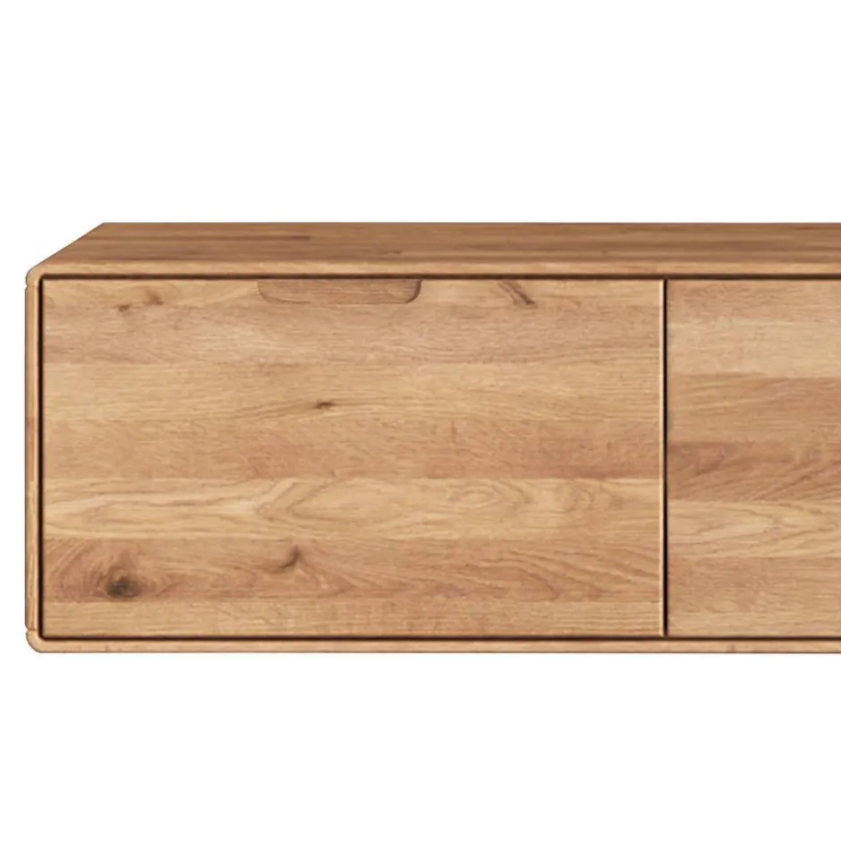 Wildeiche Anbauwand Möbelset - Holiday (zweiteilig)^Wohnen Clearance