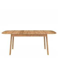 Wildeiche Ausziehtisch modern - Laida^Wohnen Online