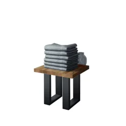 Wohnen Wildeiche Beistelltisch Manzey massiv geölt