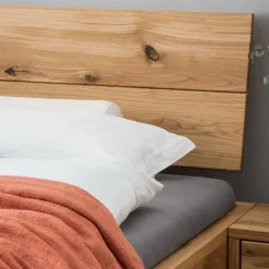 Wildeiche Bettgestell geölt - Yunves^Wohnen Sale