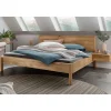 Wohnen Wildeiche Bettgestell in 140x200 cm - Martinez