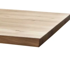 Wohnen Wildeiche Esstisch in Bootsform - Baly