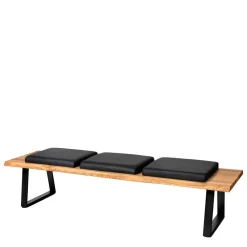 Wohnen Wildeiche Esstischbank mit drei Sitzplätzen - Jessmine