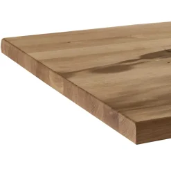 Wohnen Wildeiche Esszimmer Esstisch mit Spider Gestell - Ostrico