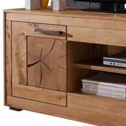 Wildeiche Fernsehtisch Troncon mit 130 cm Breite^Wohnen Outlet