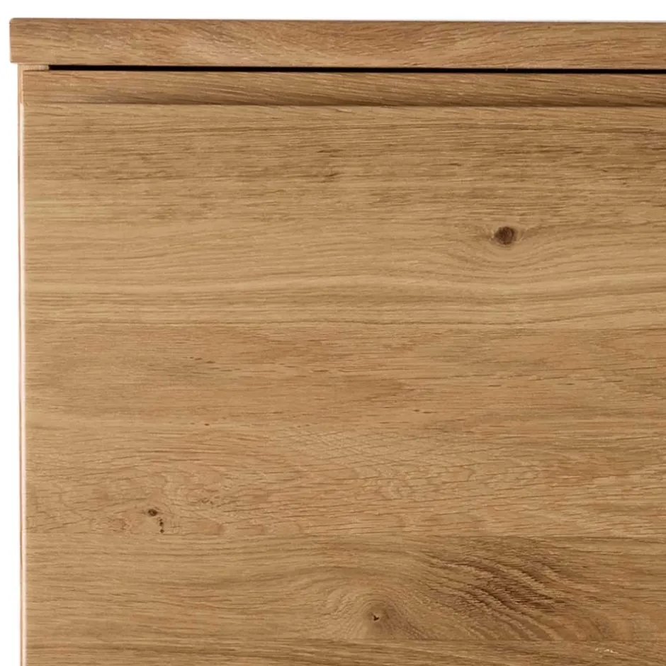 Wildeiche Hochkommode - 90 cm breit - Atluvia^Wohnen Sale