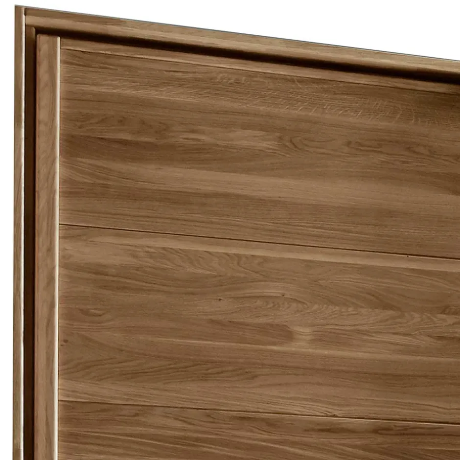 Wildeiche Kleiderschrank mit 3 Schwebetüren - Divnoi^Wohnen New