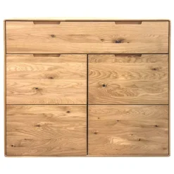 Wildeiche Kommode mit einer Schublade - Darcona^Wohnen Discount